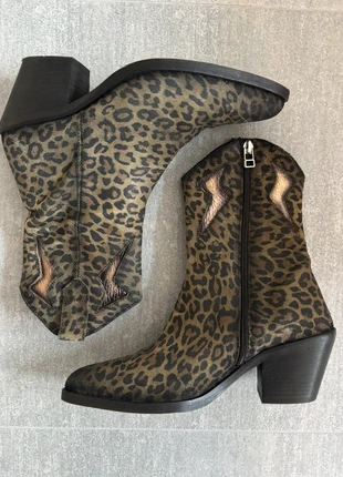 Bottines western Little La Suite léopard – 37,5, brand: Little La Suite, condition: Very good, size: 37.5, €90.00, €95.20 includes Buyer Protection