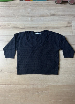 Donker blauwe trui met 3 kwart mouw, marque: C&A, état: Bon état, taille: M / 38 / 10, 2,00 €, 2,80 € Protection acheteurs incluse