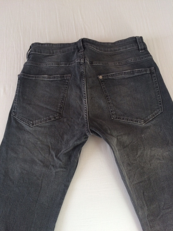 Jeans Skinny noir clair  3