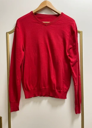 Pull Façonnable rouge , brand: Façonnable, condition: New without tags, size: M / 38 / 10, €35.00, €37.45 includes Buyer Protection