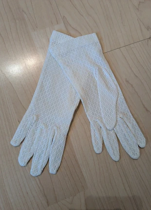 Gants années 50 blanc fin, brand: Vintage, condition: Very good, size: 6.5, €10.00, €11.20 includes Buyer Protection