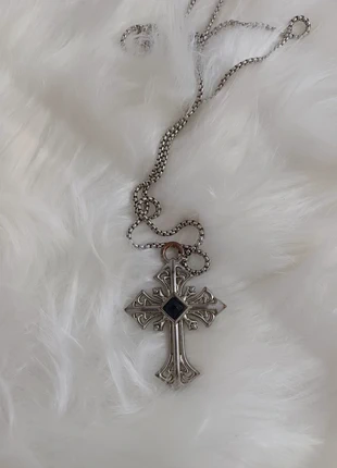 Collana con Croce – Colore Argento – Ottime Condizioni!, marque: Alternative, état: Très bon état, 3,90 €, 4,80 € Protection acheteurs incluse