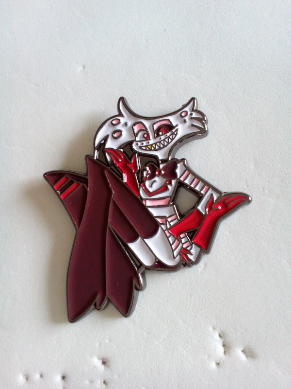 Angel Dust Hazbin Hotel Lapel Pin Metal Badge Pins | Vinted