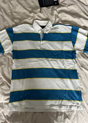 Iets Frans rugbypolo wit blauw geel, marca: iets frans..., estado: Muy bueno, tamaño: L / 40 / 12, 22,00 €, 23,80 € Protección al comprador incluida