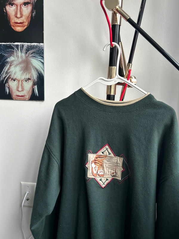 Aime Leon Dore inspired Comfy green crewneck - golf 2