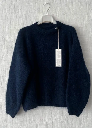 Pull à manches longues 40% mohair (bleu marine), brand: Boutique indépendante, condition: Very good, size: S / 36 / 8, €39.00, €41.65 includes Buyer Protection Pro