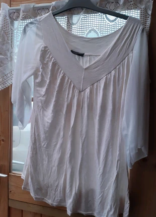 Tee shirt blanc , brand: Miss June, condition: Very good, size: XXXL / 46 / 18, €3.00, €3.85 includes Buyer Protection