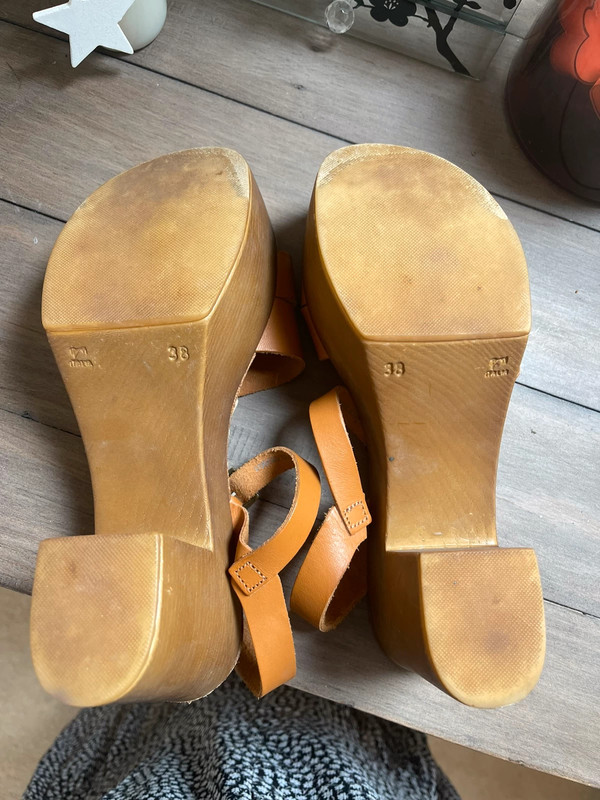 Topshop clearance brown wedges