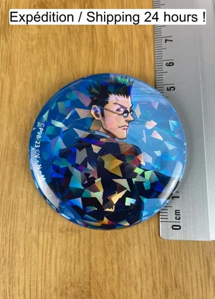 Hunter x Hunter – Badge Leorio Paladinight Dos au combat B Bandai Spirits 5,5 cm, marque: Hunter x Hunter, état: Très bon état, taille: M, 2,70 €, 3,54 € Protection acheteurs (Pro) incluse