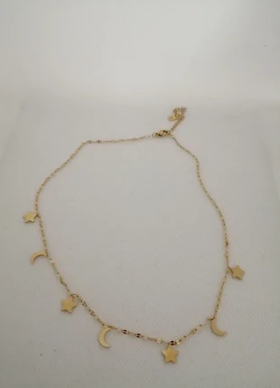 Collier breloques lune étoile, brand: Lune, condizioni: Ottime, €5.00, €5.95 include la Protezione acquisti Pro