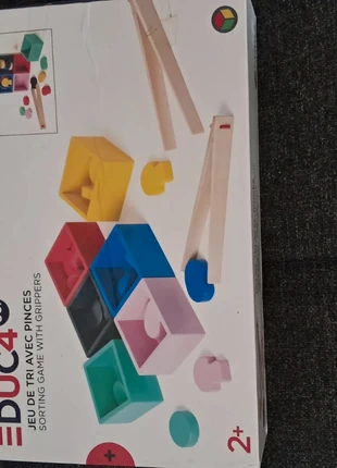 Jeu de tri avec pinces, brand: Oxybul, condition: Very good, size: 24-36 months / 92 cm, €10.00, €11.20 includes Buyer Protection