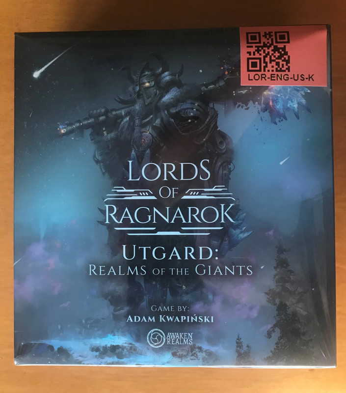 Lords of Ragnarok: Utgard Realms of the Giants - Sundrop - Kickstarter KS - Nuovo New Sealed 3