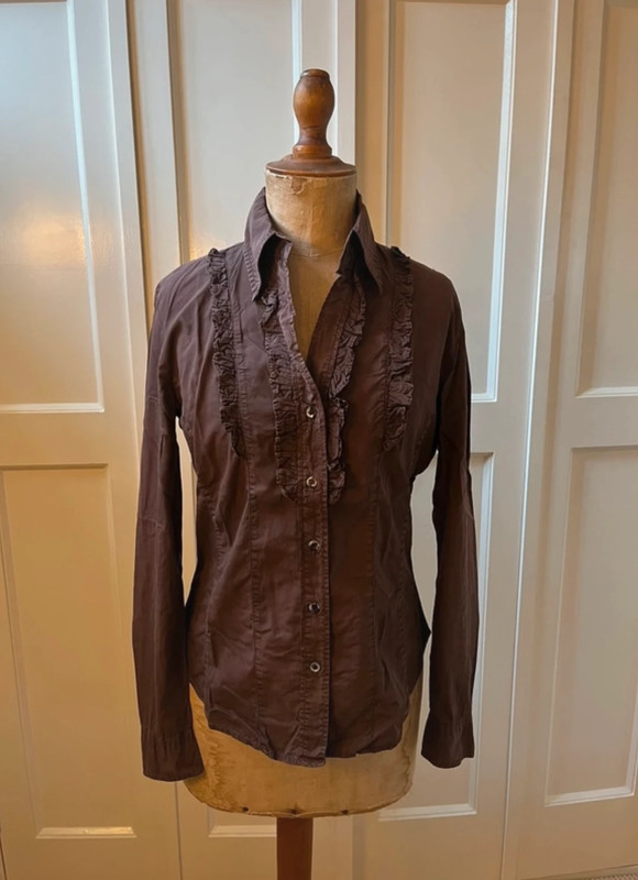 Escada Sport brown blouse 1