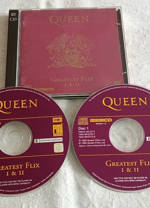 Queen - Greatest Flix I & II - Edition VideoCD, état: Très bon état, 20,00 €, 21,70 € Protection acheteurs (Pro) incluse