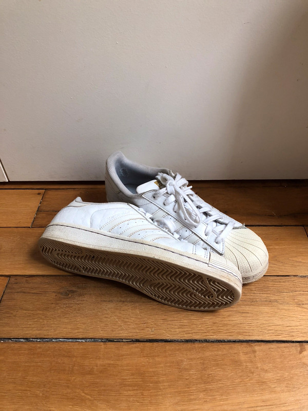 muy agradable tempo Canadá Adidas Superstar Homme blanche - Vinted