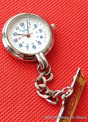 Montre toute neuve d'infirmière gousset quartz fonctionne, condition: New without tags, size: Up to 30 mm, €5.90, €6.90 includes Buyer Protection Pro