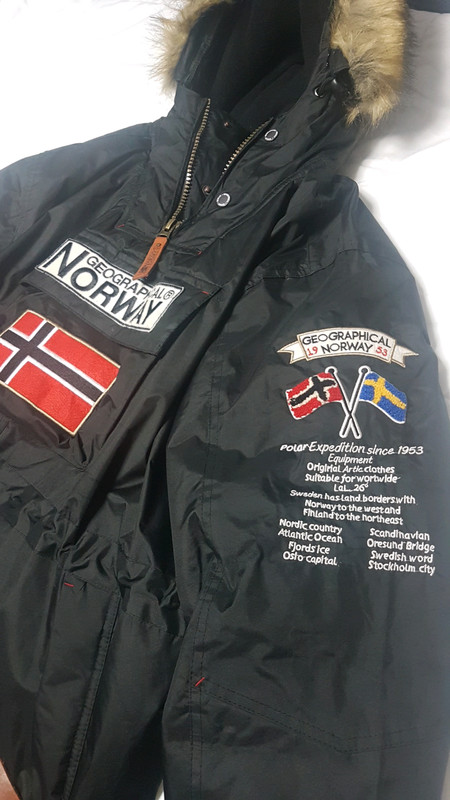 Chaqueta negra Geographical Norway Vinted