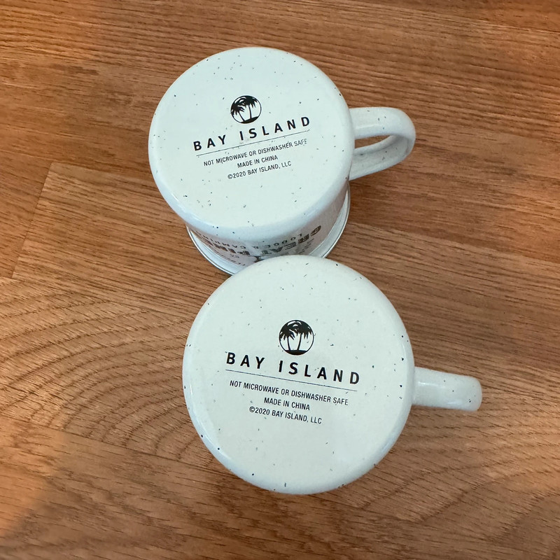 Bay Island Enamelware Mugs 3