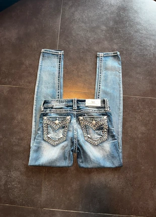 Pantalon Miss Me Y2K Skinny - Taille basse, Vintage, Tendance années 2000, marke: Miss Me, zustand: Sehr gut, größe: XS / 34 / 6, 30,00 €, 32,20 € inklusive Vinted-Käuferschutz