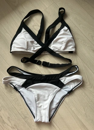 Bikini noir et blanc , estado: Nuevo sin etiquetas, tamaño: L / 40 / 12, 9,00 €, 10,15 € Protección al comprador incluida