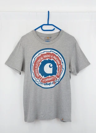 T-shirt Carhartt Vintage Y2K Streetwear Workwear, marca: Carhartt, estado: Bom, tamanho: M, €17.00, €18.55 inclui Proteção do Comprador