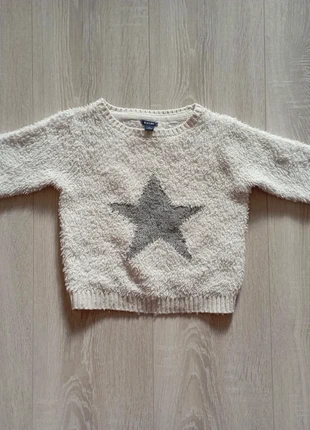 Pull fin 3 ans blanc, brand: Kiabi, condition: Good, size: 24-36 months / 92 cm, €1.00, €1.75 includes Buyer Protection