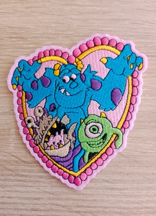 Écusson patch Monstres et Cie Sulli Bob et Bouh, état: Neuf sans étiquette, 5,00 €, 5,95 € Protection acheteurs incluse