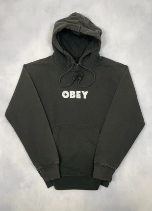 Pull Obey Noir coupe Large Hoodie Oversize Sweatshirt - Taille S #1509, marca: Obey, estado: Muy bueno, tamaño: S, 34,90 €, 37,35 € Protección al comprador Pro incluida
