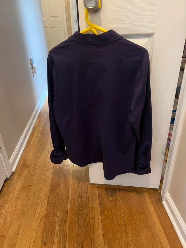 Like new dark purple worthington stretch size 14 blouse 3