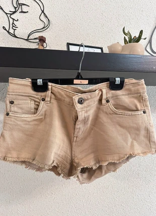 Short tiro bajo beige, marque: Pull & Bear, état: Très bon état, taille: XS / 34 / 6, 4,00 €, 4,90 € Protection acheteurs incluse