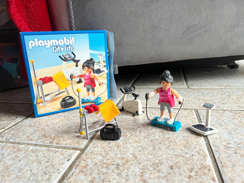 playmobil # city life # salle de sport - Playmobil