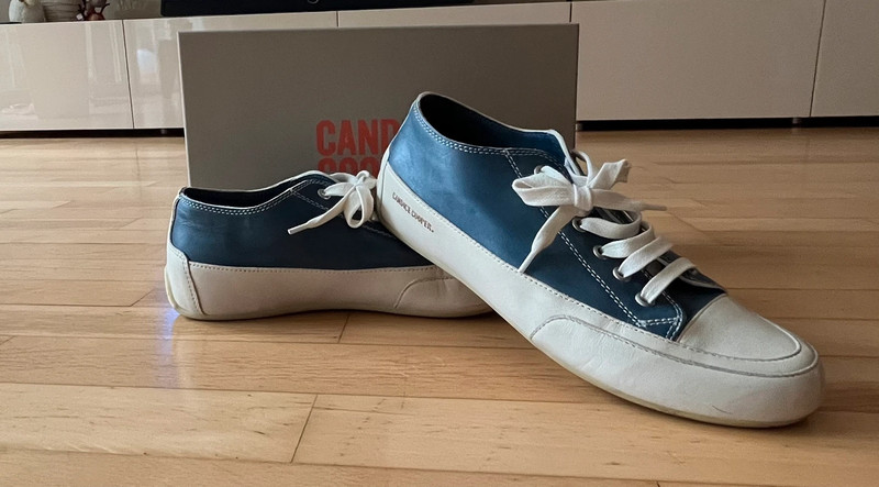 Candice Cooper Sneaker blau wei Gr 38