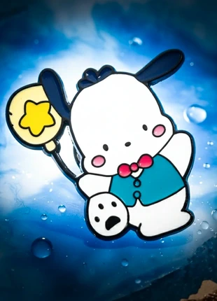Pins Pochacco Sanrio chien blanc noir bleu rouge ballon étoile kawaii pastel Y2K, marke: Witch, zustand: Sehr gut, 3,00 €, 3,85 € beinhaltet Vinted-Käuferschutz Pro