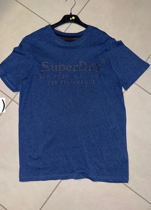 T-shirt Superdry bleu foncé – Taille M, merk: Superdry, staat: Goed, maat: M, € 4,00, € 4,90 inclusief Kopersbescherming