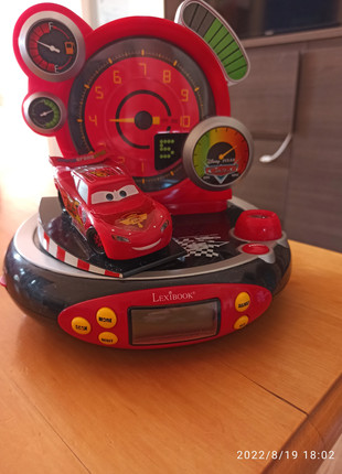 Radio réveil projecteur Disney cars 3 - Cars