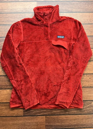 Polaire Patagonia Synchilla Snap-T rouge bordeaux logo brodé col montant - Taille XS Femme, marque: Patagonia, état: Bon état, taille: XS / 34 / 6, 22,00 €, 23,80 € Protection acheteurs incluse