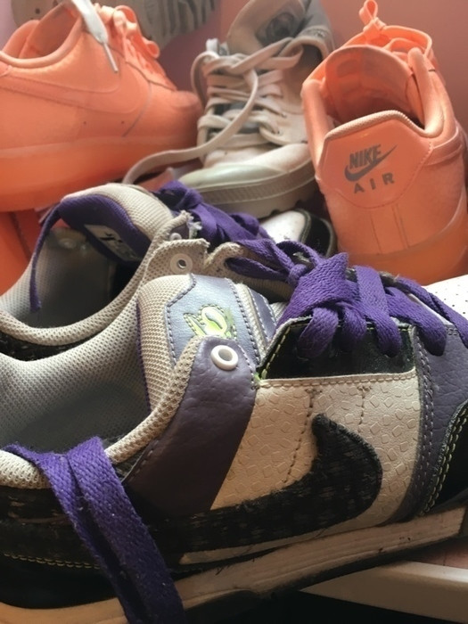 Nike violet blanc 1