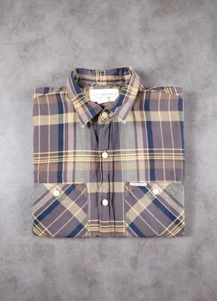 Chemise à carreaux Denim & Supply Ralph Lauren Homme M Moutarde Marron 100% Coton Très Bon État, brand: Denim & Supply, condition: Very good, size: M, €15.00, €16.45 includes Buyer Protection