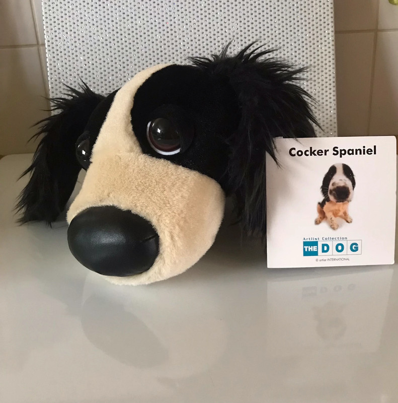 Peluche online chien cocker