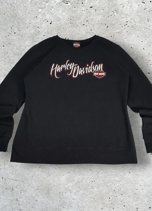 Crewneck Harley Davidson Motor Vintage Retro Y2K Sweater Noir - Taille L Femme -1930, brand: Harley Davidson, condition: Very good, size: L / 40 / 12, 44.90 €, 47.85 € includes Buyer Protection