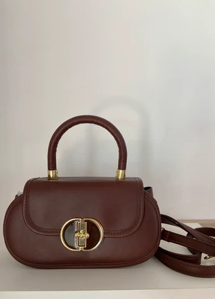 Sac à main marron style rétro chic, marque: CHIC, état: Neuf sans étiquette, 15,00 €, 16,45 € Protection acheteurs incluse