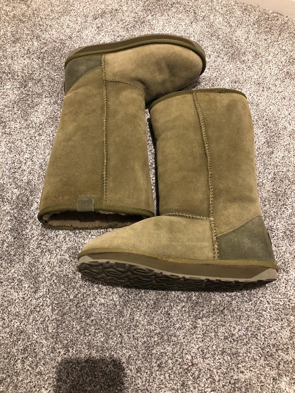 Tall online emu boots