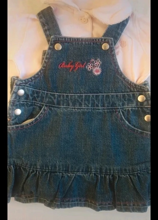 Très bel ensemble robe en jeans , zustand: Sehr gut, größe: 3-6 Monate / 62, 2,50 €, 3,33 € inklusive Vinted-Käuferschutz