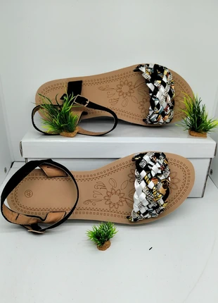 Sandales black flower, brand: Black flower, condition: New with tags, size: 40, €24.00, €25.90 includes Buyer Protection Pro