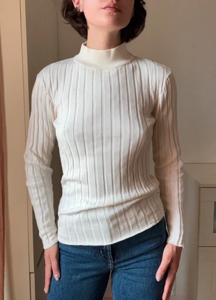 Mela Cream Mockneck, brand: Mela London, condition: Very good, size: S / 36 / 8, €25.00, €26.95 includes Buyer Protection