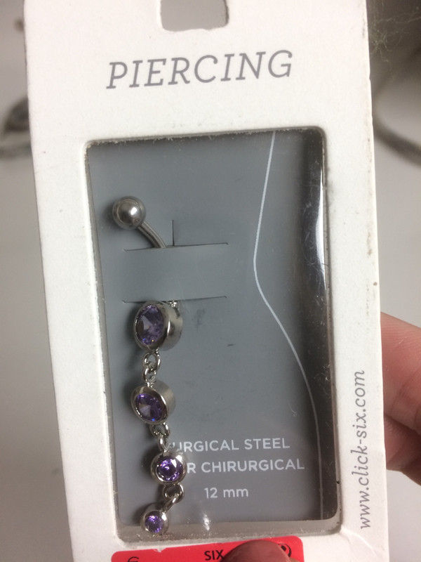 Piercing nombril 1