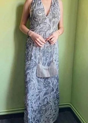 Robe longues à motifs dos nu, brand: H&M, condition: Very good, size: M / 38 / 10, €7.00, €8.05 includes Buyer Protection