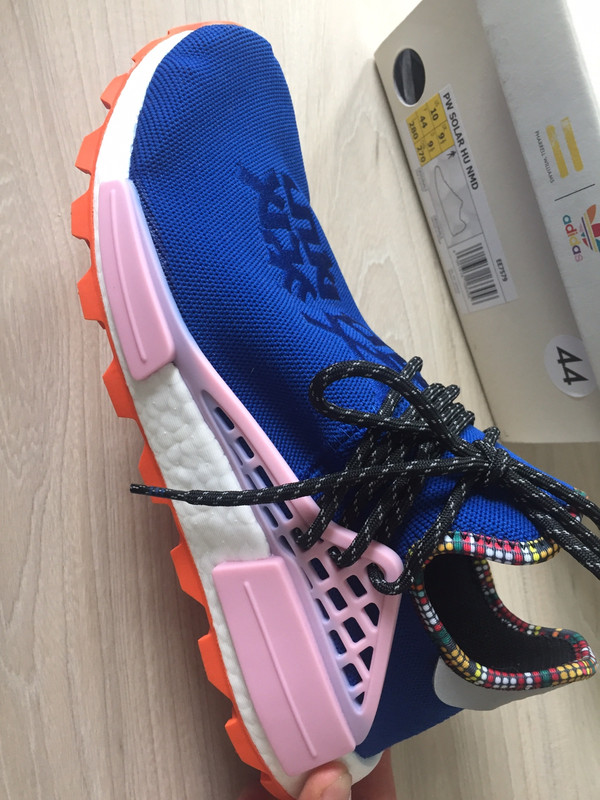 Adidas human top race bleu