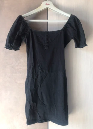 Vestitino donna maniche a sbuffo, merk: OVS, staat: Nieuw zonder prijskaartje, maat: S / 36 / 8, € 7,00, € 8,05 inclusief Kopersbescherming