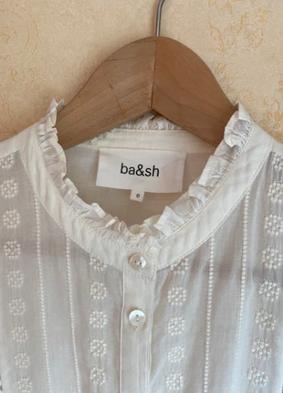 Chemise brodée, marque: Ba&sh, état: Très bon état, taille: XS / 34 / 6, 50,00 €, 53,20 € Protection acheteurs incluse